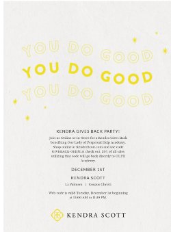 Kendra Scott Gives Back 